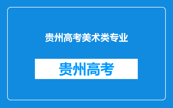 贵州美术类专业考生专业247.98文化390能报那些学校?