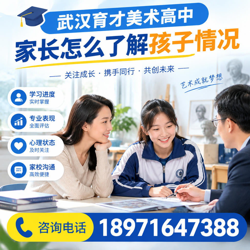 武汉育才美术高中孩子学习情况的常见误区