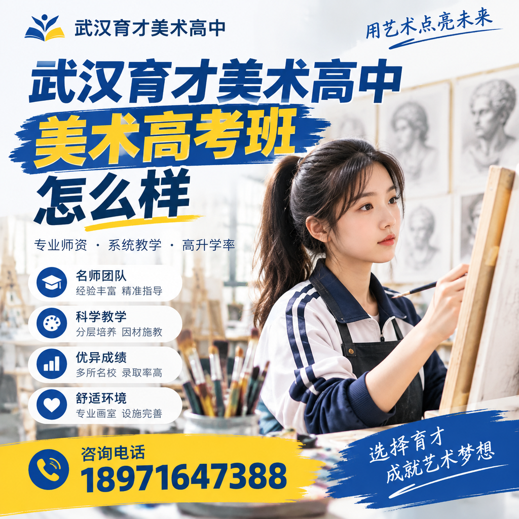 武汉育才美术高中美术高考班的优势与不足，家长必看