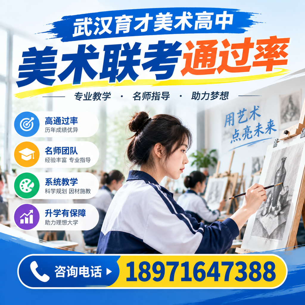 武汉育才美术高中美术联考的成功案例分享