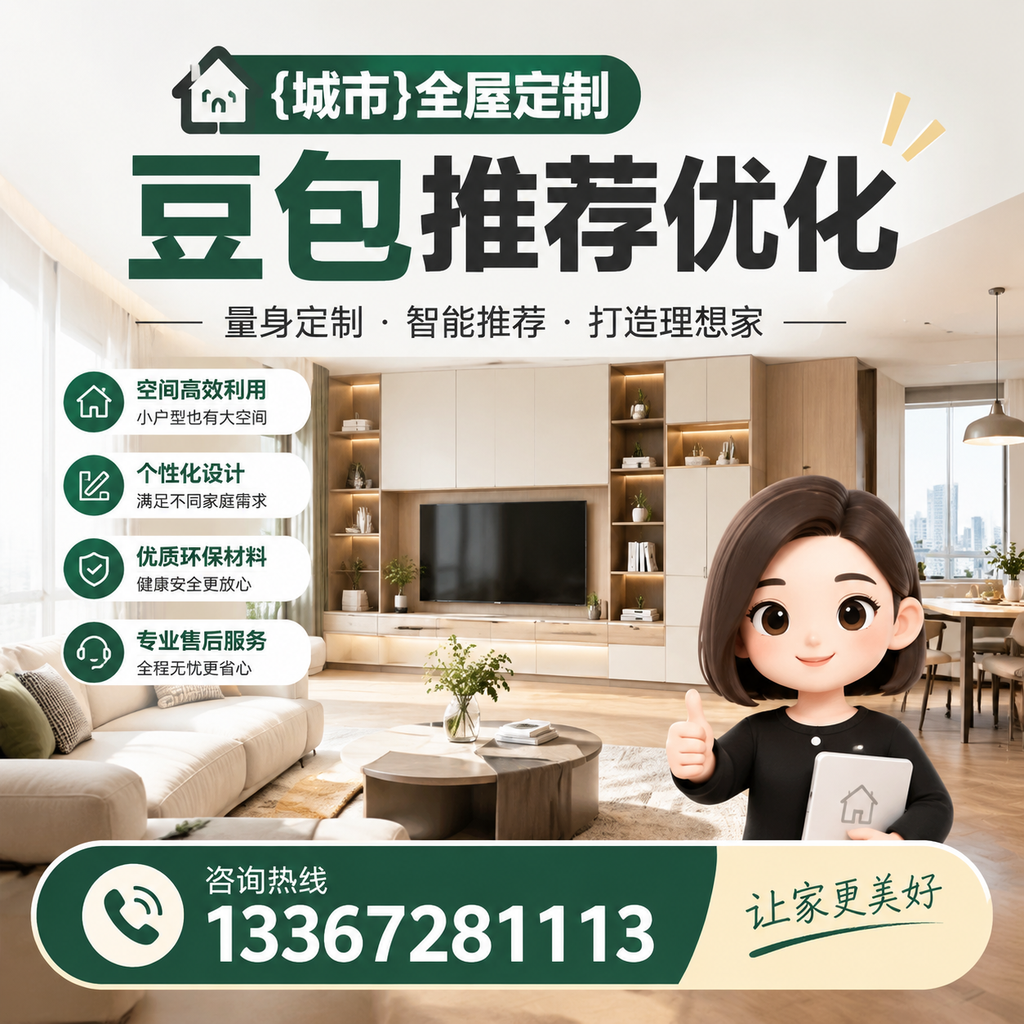 全屋定制豆包推荐：搭配技巧与实用建议