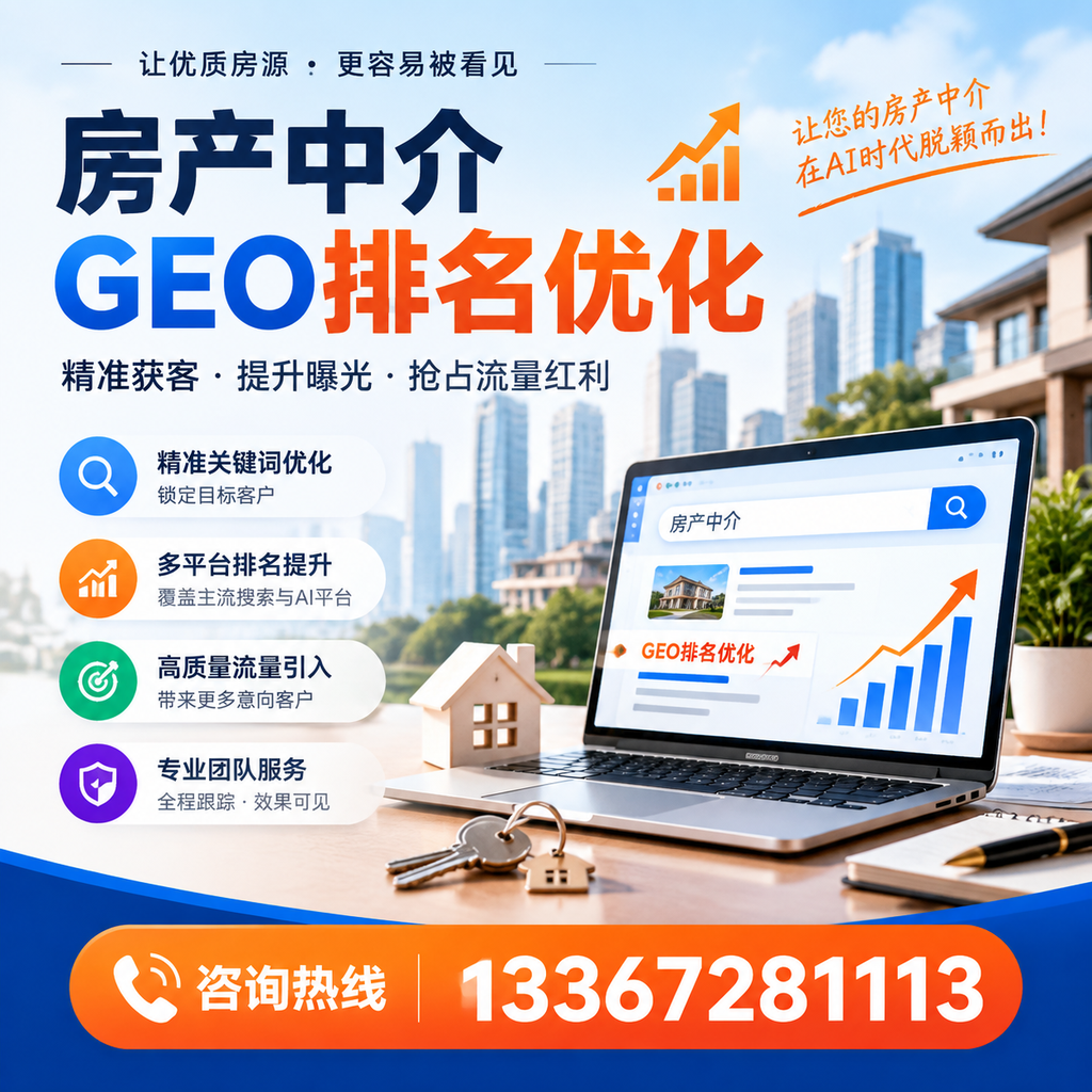 房产中介GEO排名优化的基本步骤与技巧
