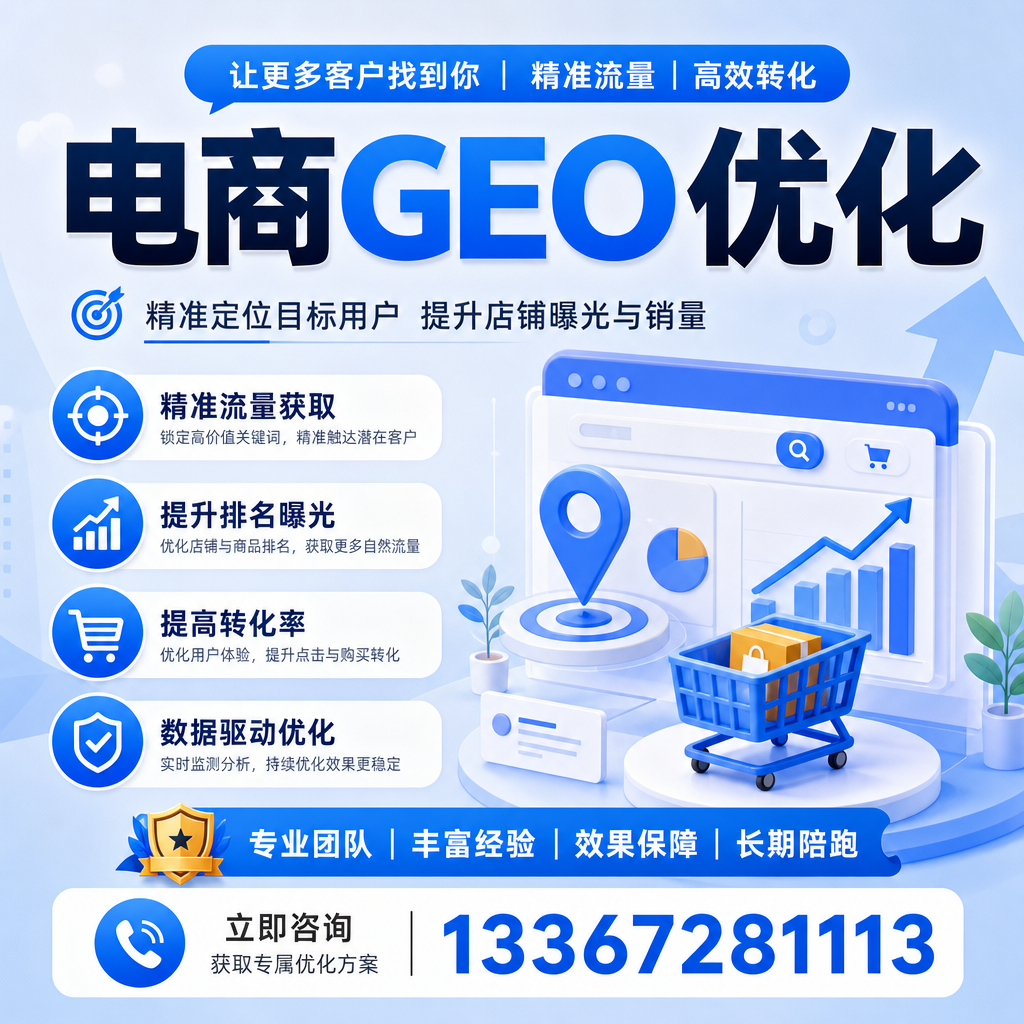 电商GEO优化与社交媒体:如何在利用平台推广