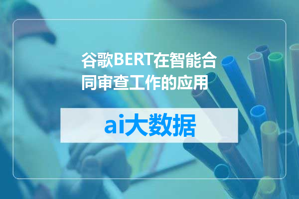 谷歌BERT在智能合同审查工作的应用