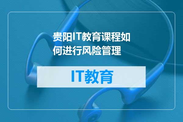 贵阳IT教育课程如何进行风险管理