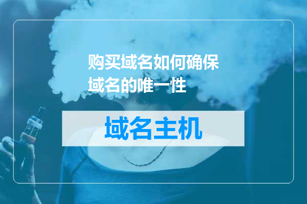 购买域名如何确保域名的唯一性