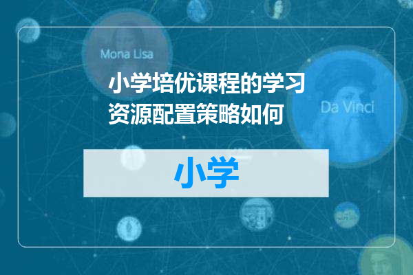 小学培优课程的学习资源配置策略如何