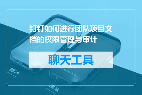 钉钉如何进行团队项目文档的权限管理与审计